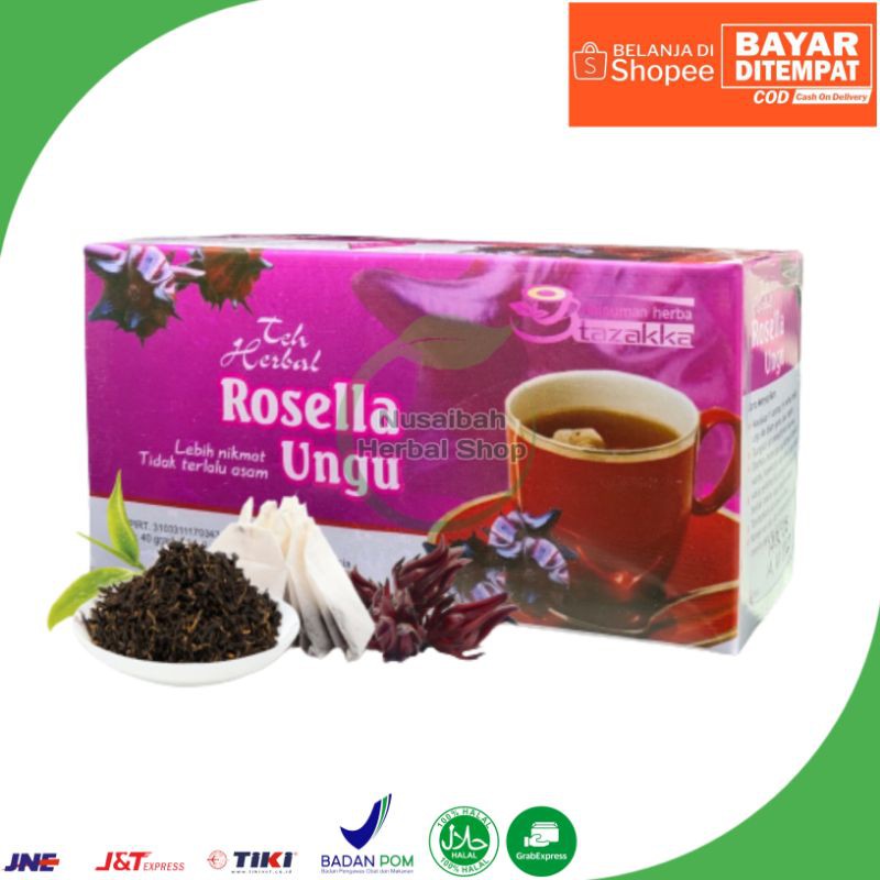 

Teh Celup Rosella Ungu Tazakka ~ Minuman Kesehatan