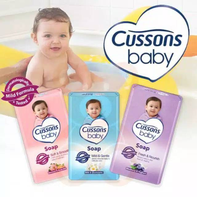 Cussons Baby Soap  75gr Dan 100 gr / Sabun Mandi Bayi