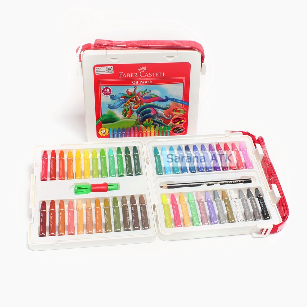 

Faber Castell - Crayon 48 Warna / Oil Pastel Set