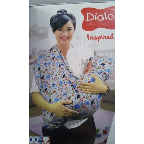 GENDONGAN KAOS / GEOS TOPI / GEOS MOTIF PRINT 2 IN 1 DIALOGUE