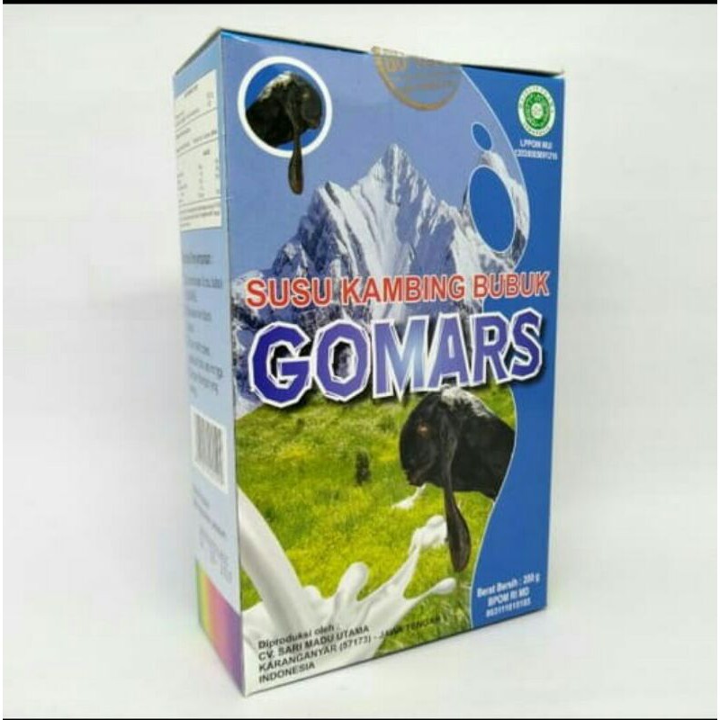 

Gomars susu kambing bubuk