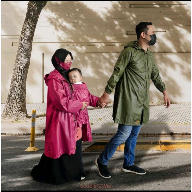 Protective Babywearing Jacket APD CuddleMe Jas Jaket Menggendong Cuddle Me Safety Jacket Gendong Cor