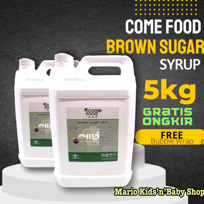 

Come Food Brown Sugar Syrup Import Taiwan 5 Kg