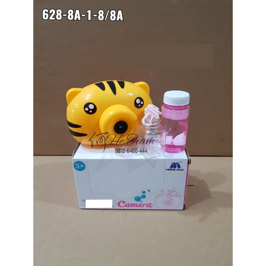 MAINAN ANAK BUBBLE CAMERA 628-1a / KAMERA GELEMBUNG SABUN