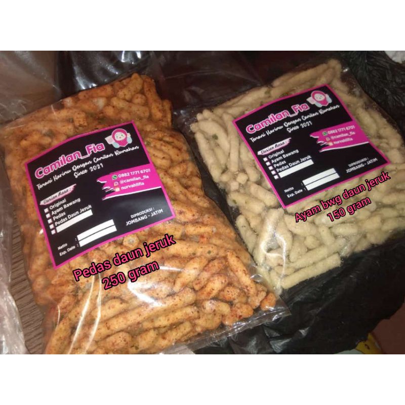 

Kerupuk Baso Goreng Crunchy Rasa Ikan 150/250/500/1000 gram