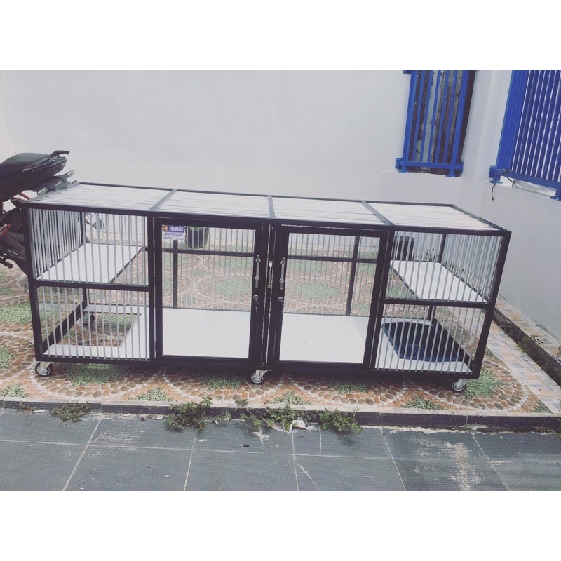 kandang kucing alumunium