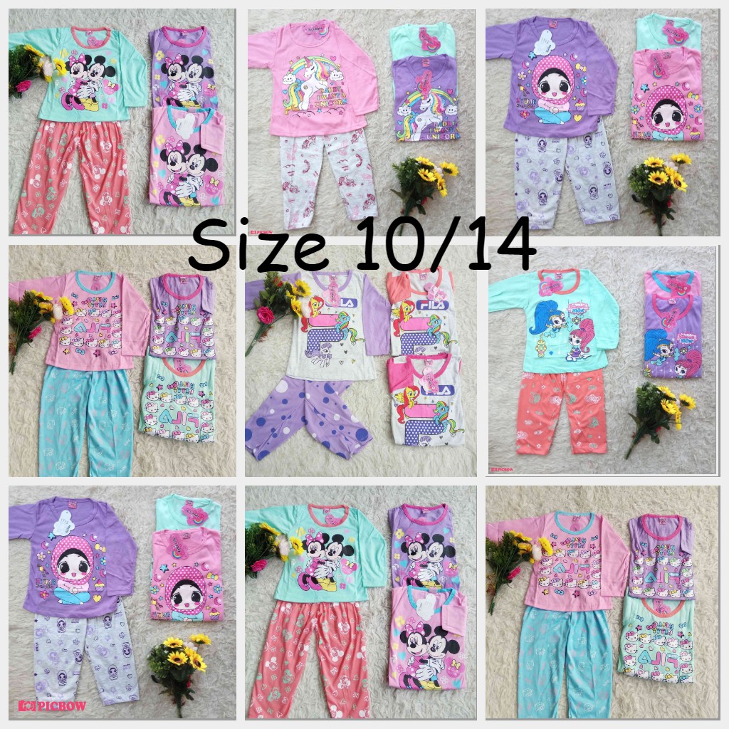 Grosir Piyama Panjang Anak Lucu Valee Kids