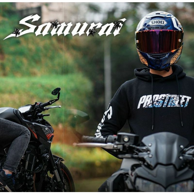 Hoodie Jacket Prostreet Samurai V2 ~ Jaket Racing Motif Jepang