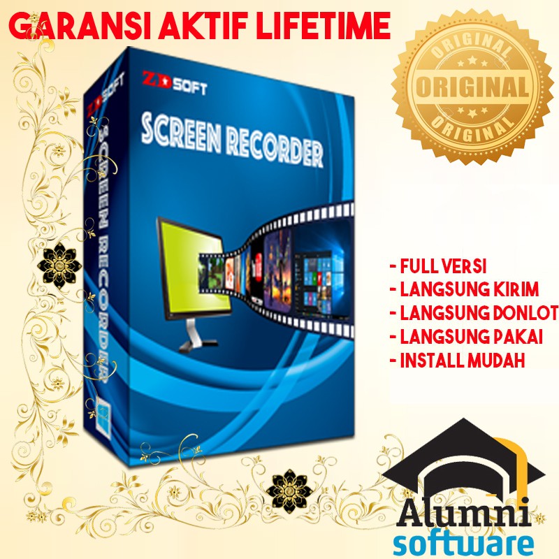 [FULL VERSION] ZD Soft Screen Recorder Software - GARANSI AKTIVASI