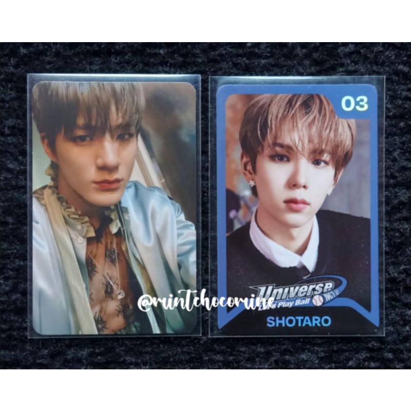 [BOOKED] Photocard / PC Jeno Jewel Universe Abs + Shotaro konsep trading card tc let's play ball uni