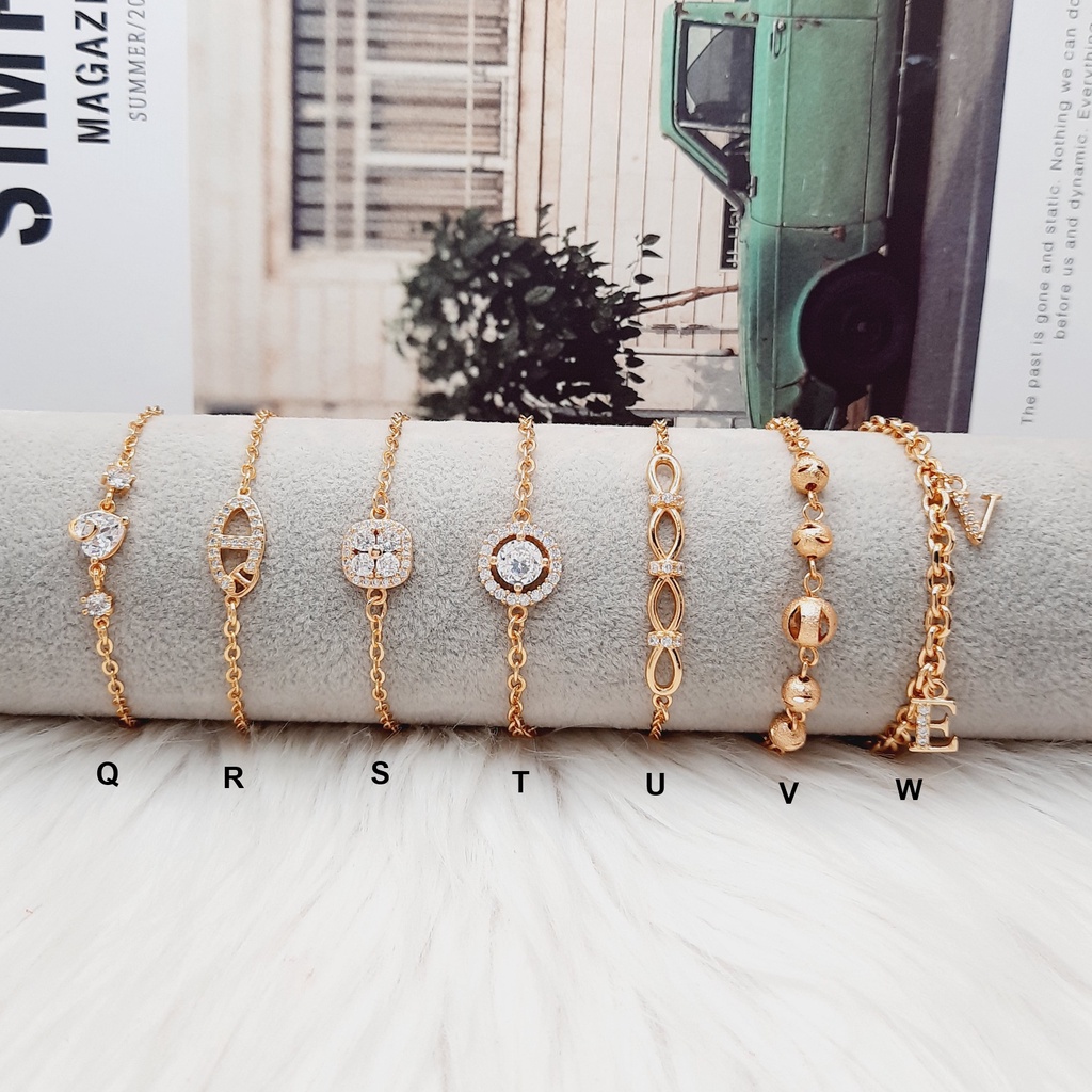 Gelang Xuping Kupu Kupu Love Lapis Emas - BB191