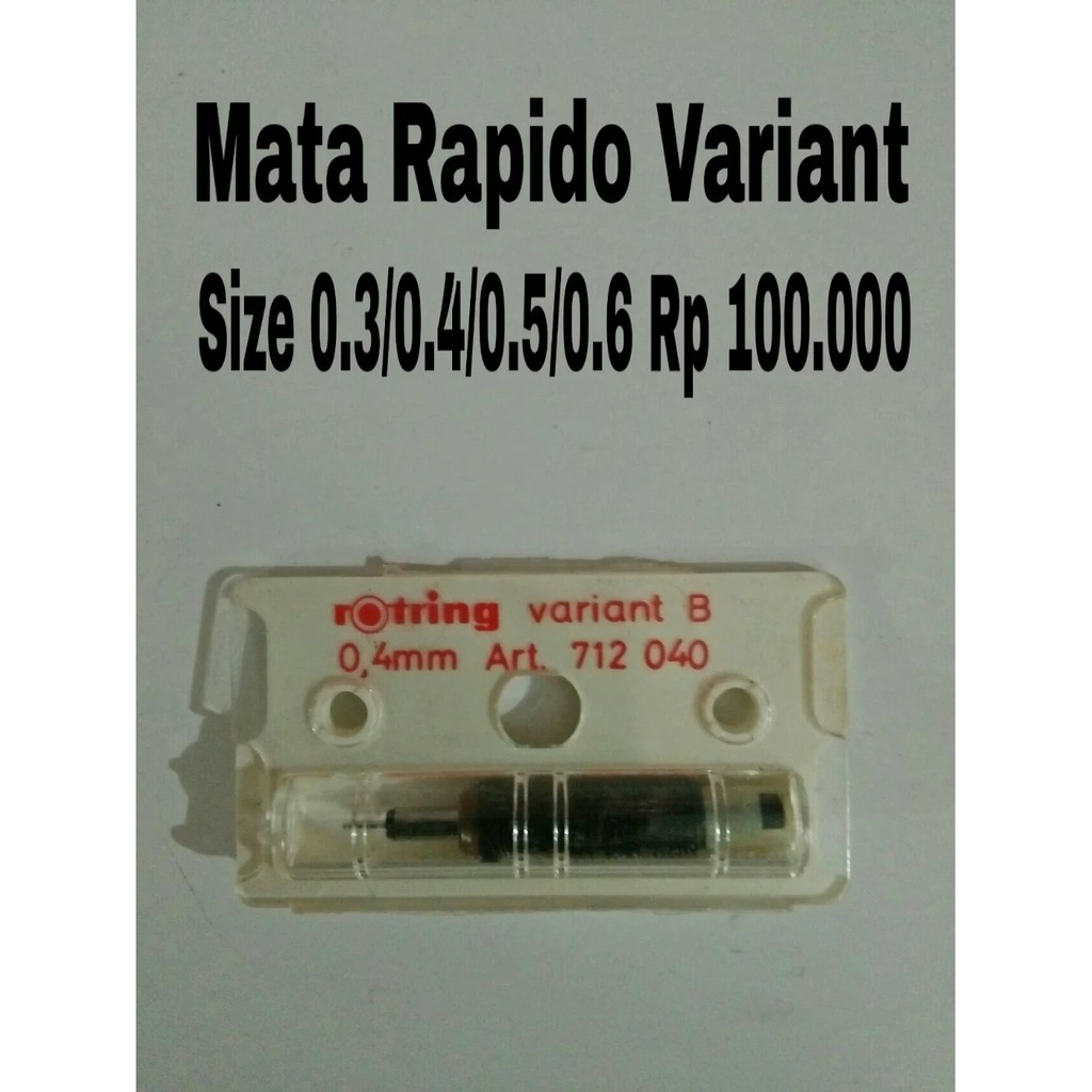 

Mata Rapido Rotring Variant