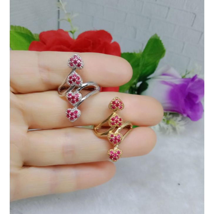 Cincin xuping permata Fashion jewelry 022-024A