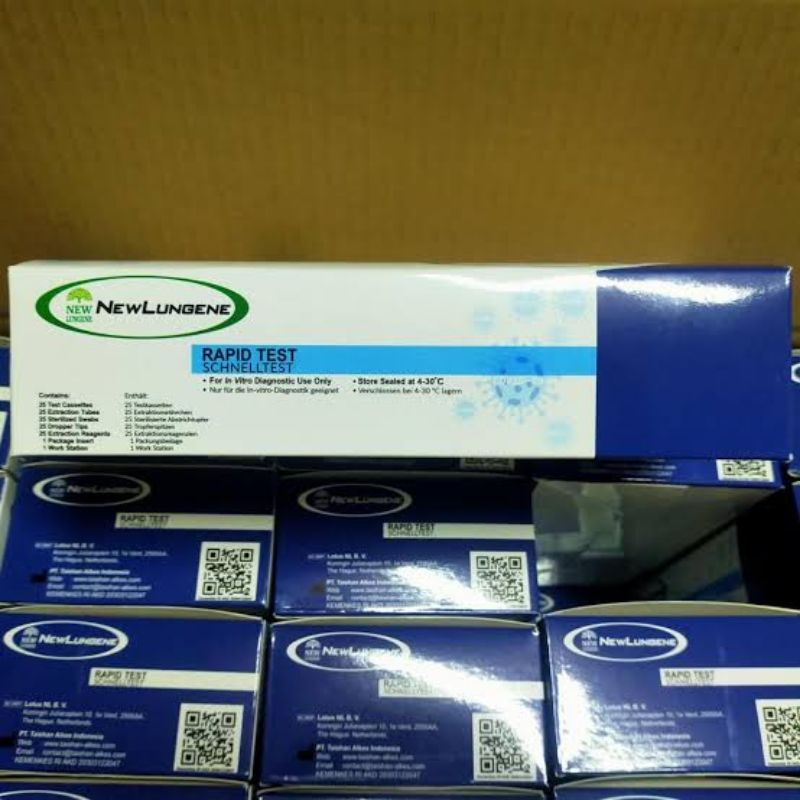 Alat rapid test ANTIGEN SWAB NEW LUNGENE CLUNGENE untuk deteksi OMICRON