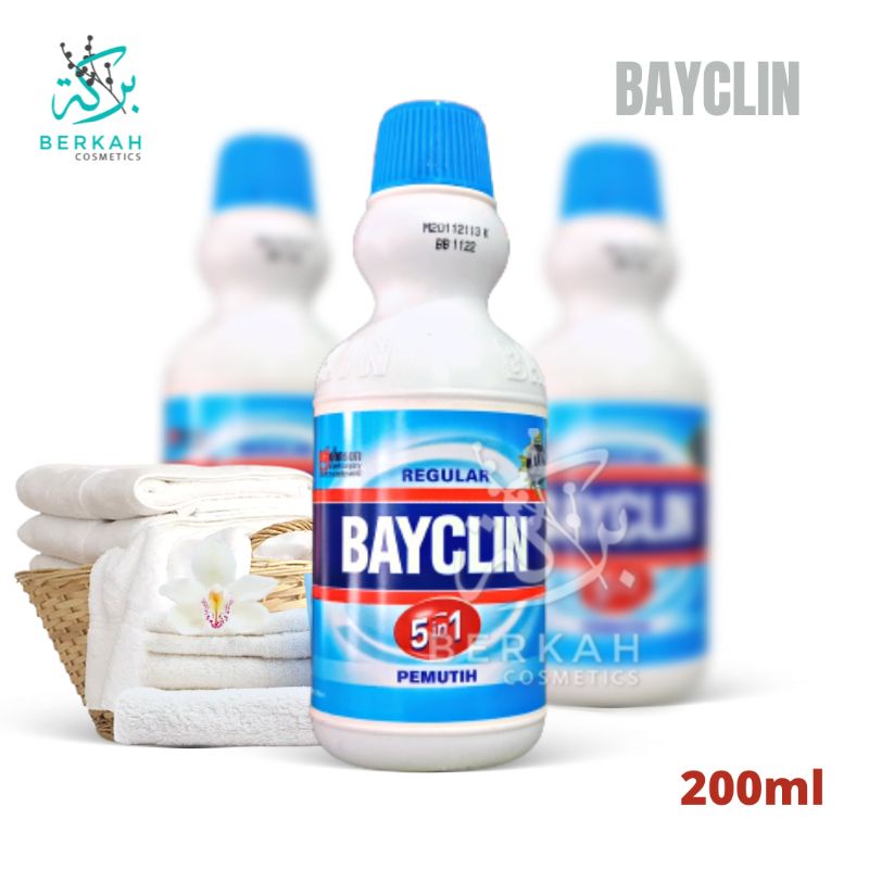 Bayclin 5in1 Reguler Pemutih Pakaian 200ml