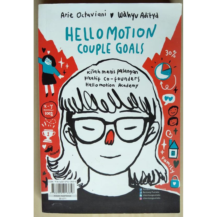 Buku Tentang Kreativitas - Hellomotion Couple Goals oleh WAHYU ADITYA & ARIE OCTAVIANI - ORIGINAL