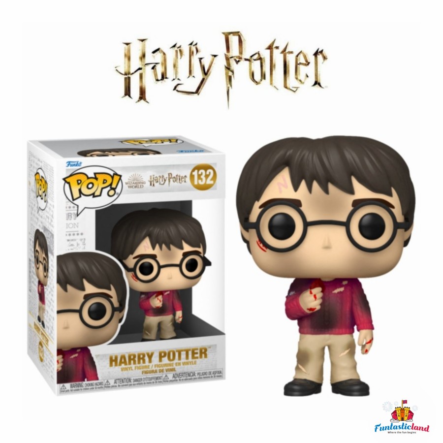Original Funko POP Movies Harry Potter - Harry Potter with Sorcerer's Stone #131