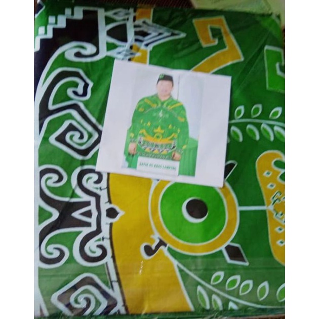 kain batik NU HIJAU LAMPUNG