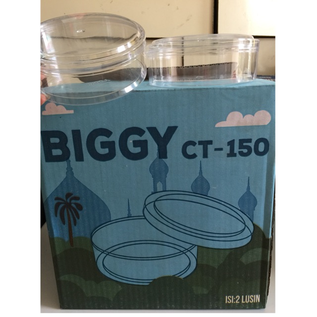 GOJEK ONLY Toples Biggy CT-150 kapasitas 1/4 kg 250 gram