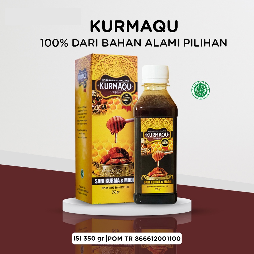 Kurmaqu Madu Sari Kurma Herbal Obat Untuk Sakit Telapak Kaki, Nyeri Kaki, Asam Urat, Kaki Susah Berj