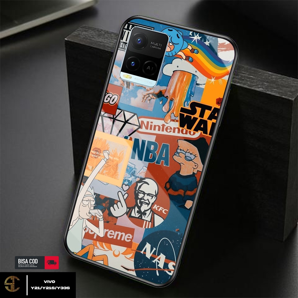 Case VIVO Y21/Y21S/Y33S - Casing VIVO Y21/Y21S/Y33S Terbaru Seleb Case { 01} Silikon VIVO Y21/Y21S/Y