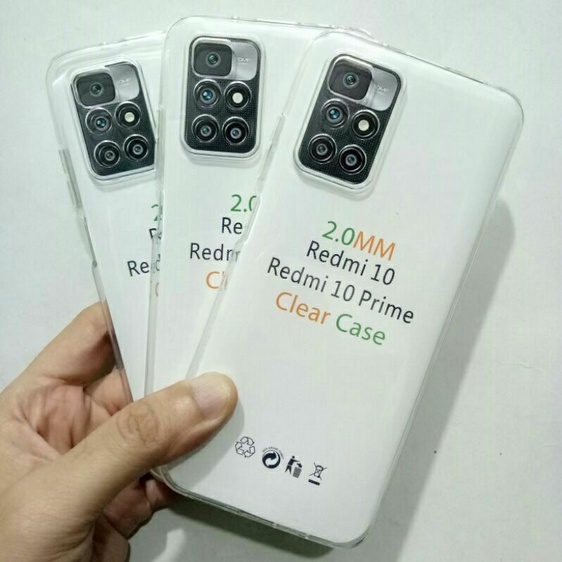 Xiaomi Redmi 10 Case Softcase Silicon Clear HD Casing Redmi 10