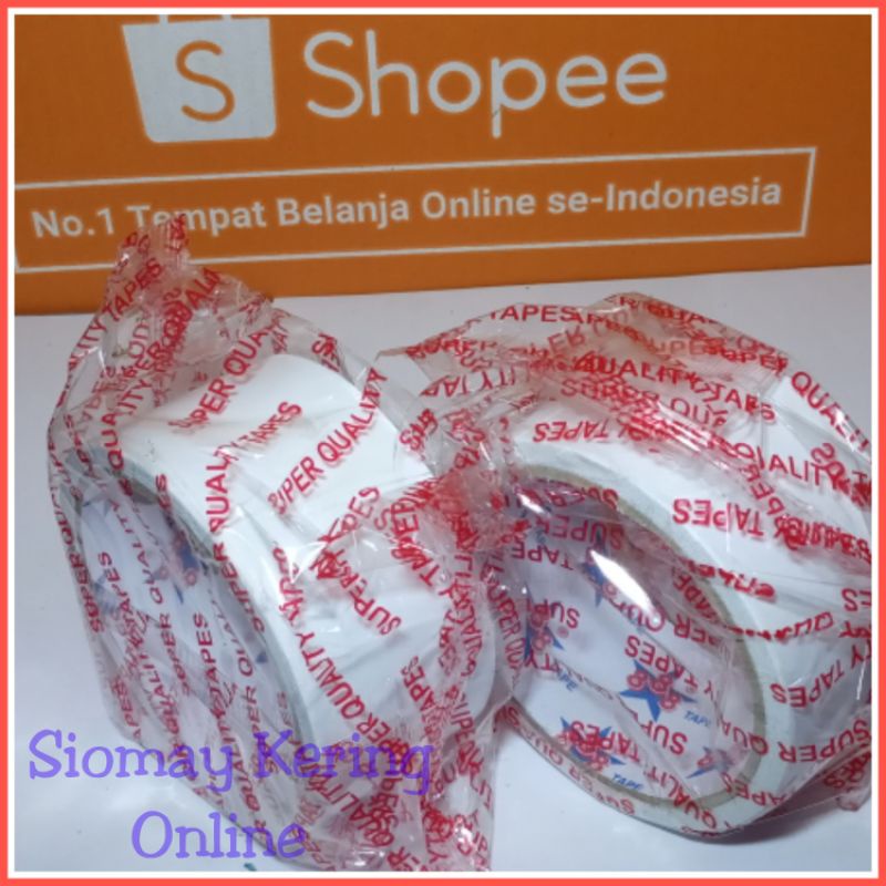

Double Tape / Isolasi Bolak-balik 2 Inch 48 MM