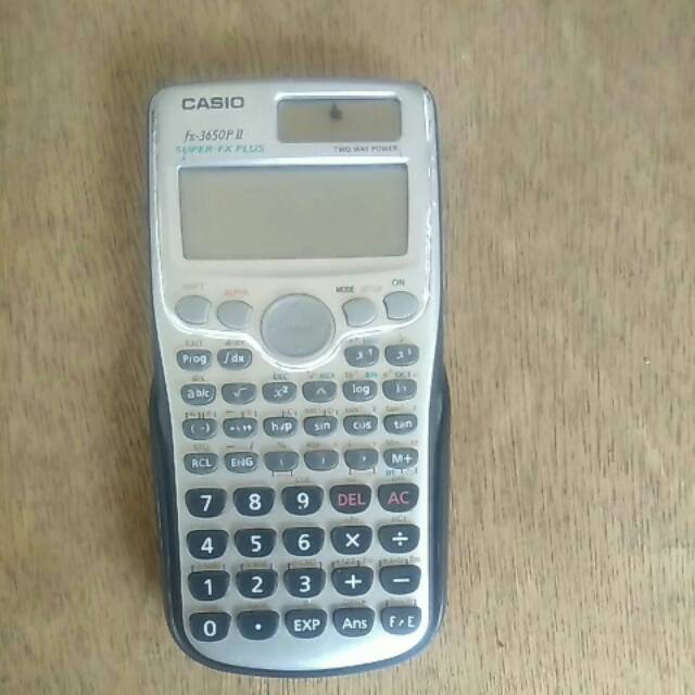 

Calkulator casioo fx-3650P2