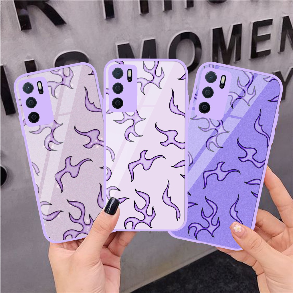 Softcase Glass Oppo A16 - Kesing Hp - Case Hp - SCC07 - Casing Hp - Sarung Hp - Pelindung Hp - Softcase Hp - Kesing - Softcase Glass Oppo A16 - Softcase Kaca Oppo A54 - Oppo A16  - Kesing A54 - Softcase Oppo A16 Terbaru - Oppo A16