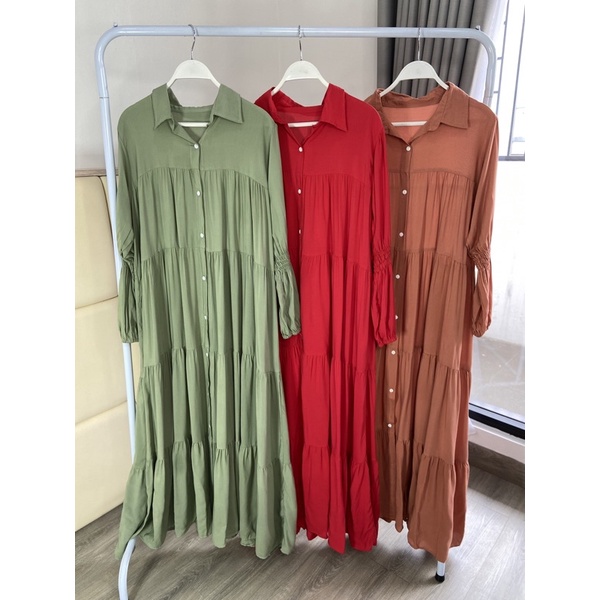 real pic gamis fashion muslim wanita / gamis rayon