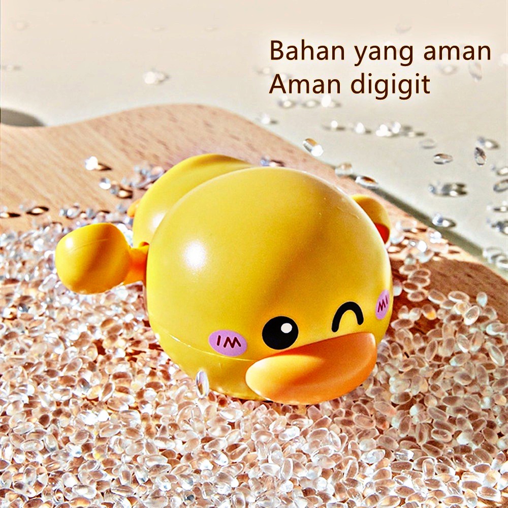 Mainan Mandi Anak Bebek Air / Katak Model Berenang Bergerak / Mainan Beragam Berenang Di Kolam Renang / Kepiting Bak Mandi Mainan Air Lucu /  Mainan Anak Beragam