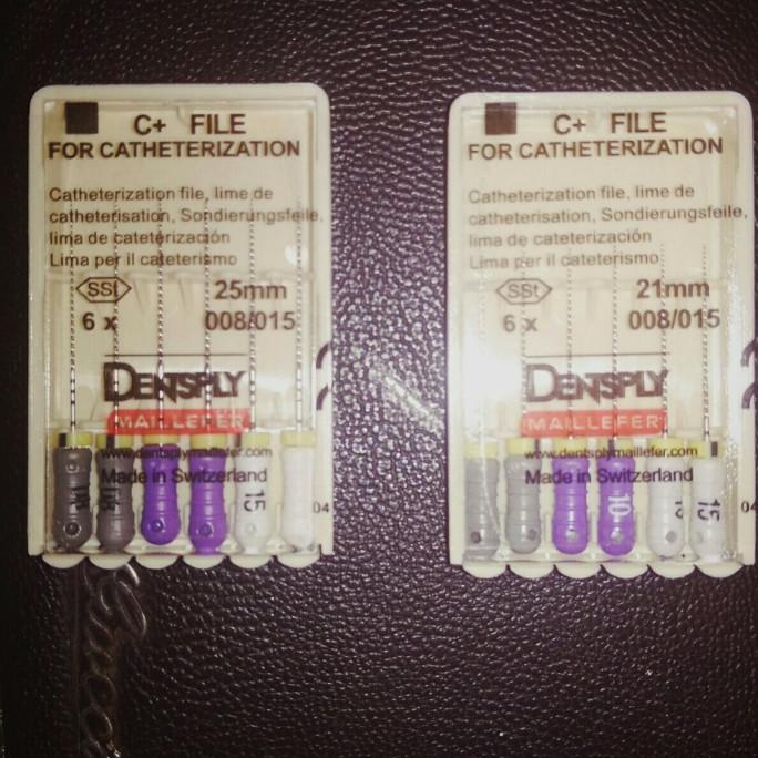 

C + file dentsply No.08/15=21mm&25mm