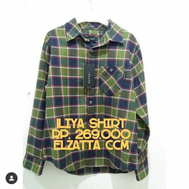 KEMEJA ELZATTA / KOKO ELZATTA / KEMEJA FLANEL