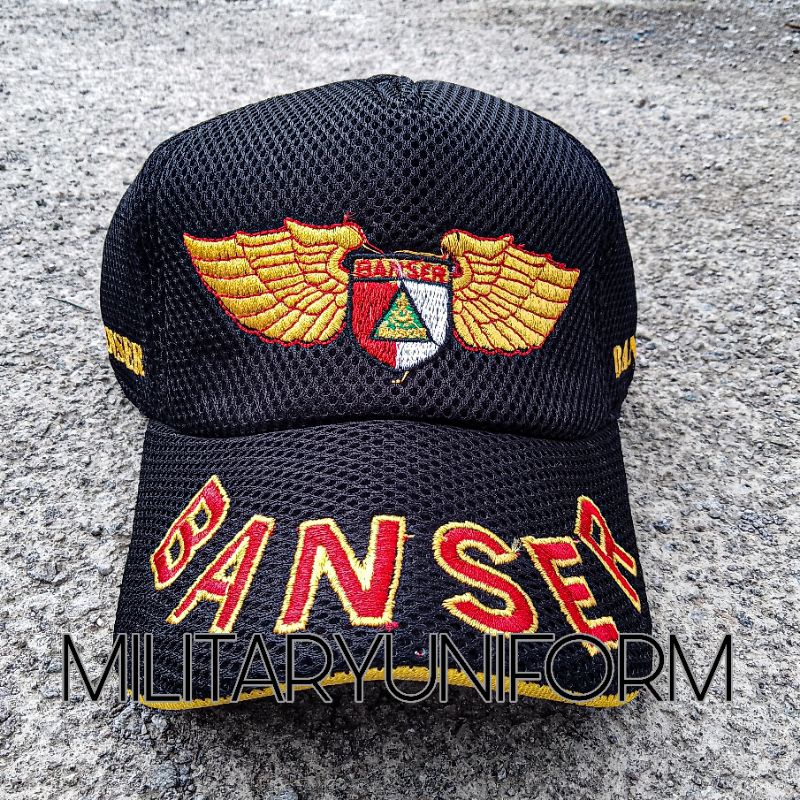 TOPI BANSER JALA MES PREMIUM/TOPI BANSER WINGS