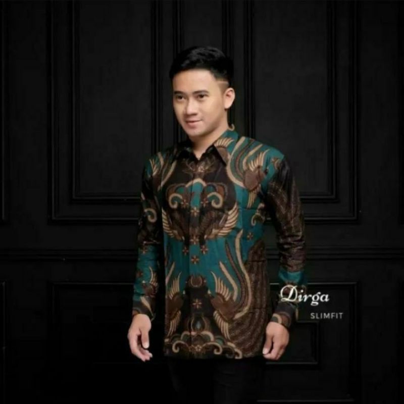 NEW ARRIVAL DISTRO BATIK PRIA BORDIR SOGAN HRB026 BATIKAF NOTOARTO BATIK IPNU-IPPNU HEM PRIA Bel-IRONMEN  HIJAU