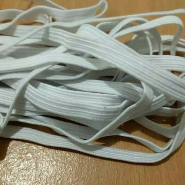  Tali Karet  gepeng Tali  elastis tali  string 6 5mm 