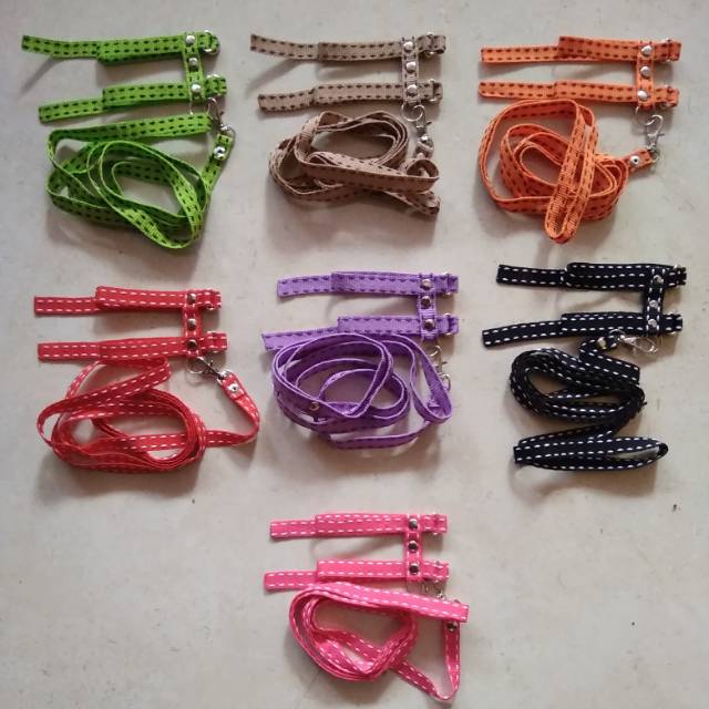 (COD) Tali Tuntun Hernes Harnes Hewan kecil Bajing Tupai Sugar Glider Hamster (Model H)