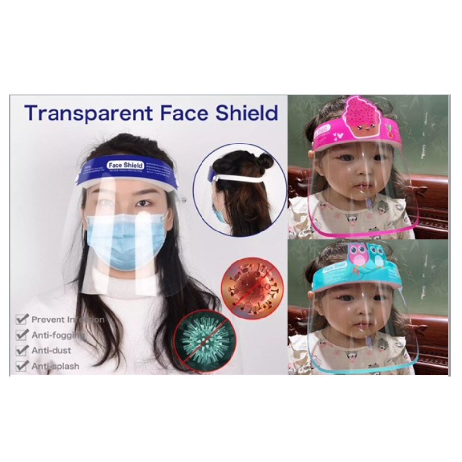 FACESHIELD FACE SHIELD DEWASA ANTI KABUT DAN VIRUS