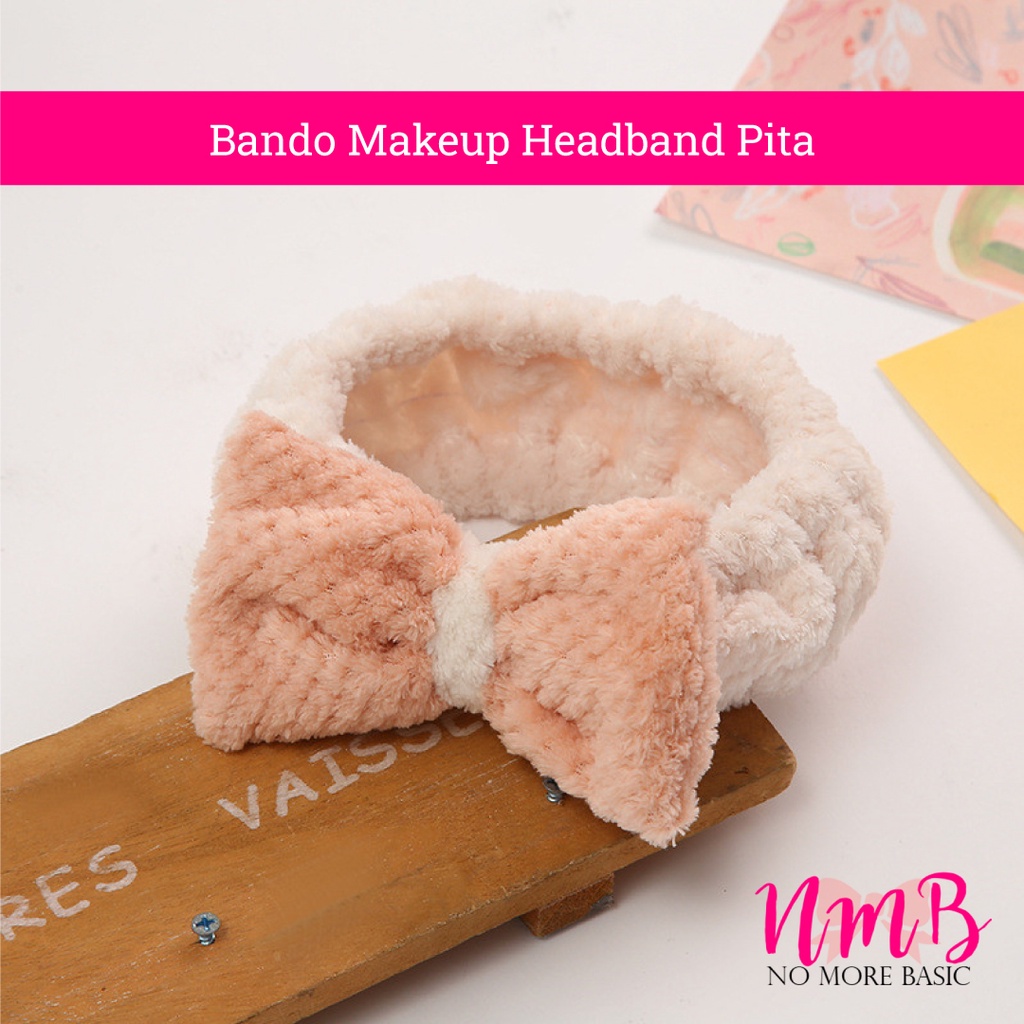 Bando Makeup Headband Bandana Pita Scrunchie Korea Premium