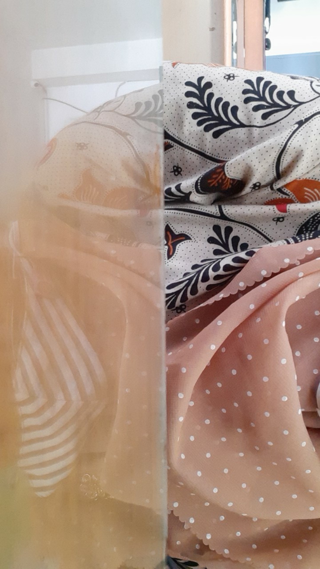 Tey-17 Batik Wanita Asj Sa Hrb026 Kenongo Kemeja Tosca Pendek