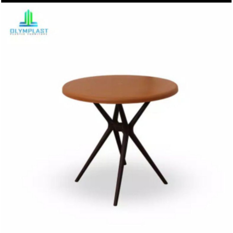 MEJA MEKAN || MEJA CAFE || MEJA LIPAT BULST KAKI ODT ROUND