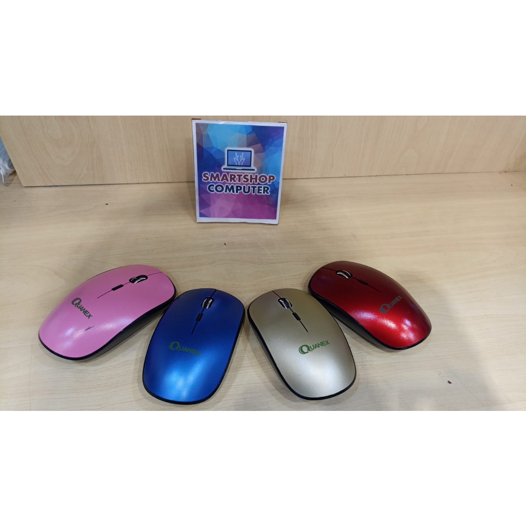 QUANEX W338 4D RECHARGEABLE SILENT WIRELESS MOUSE bisa dicas