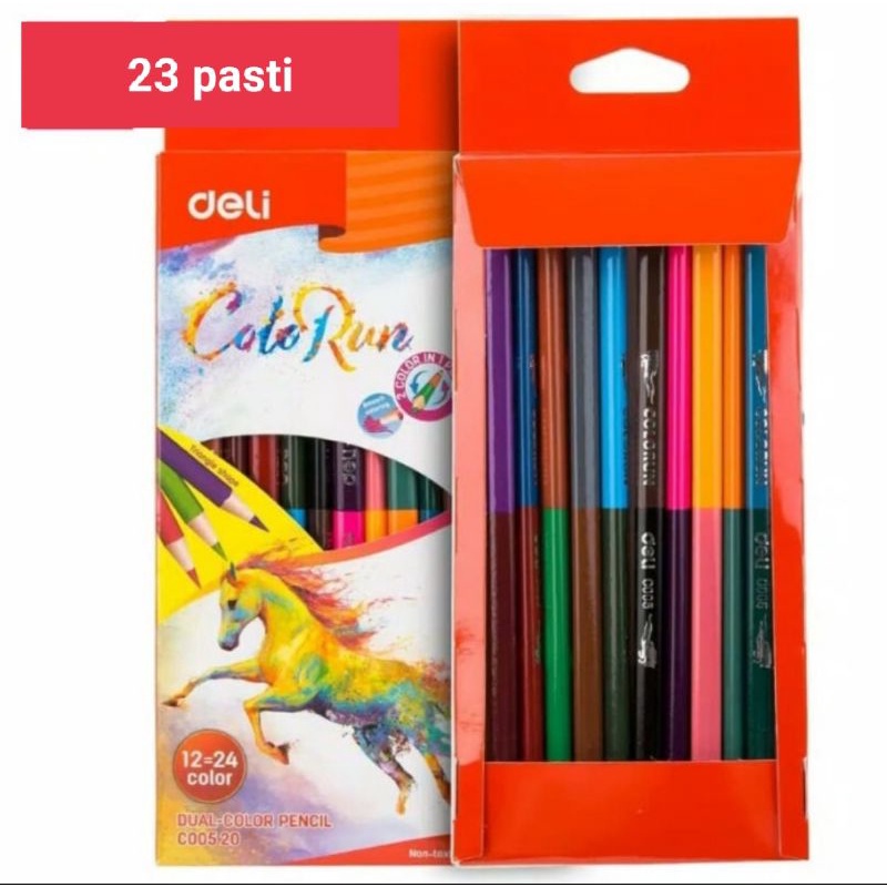 

pensil warna Deli 12-24