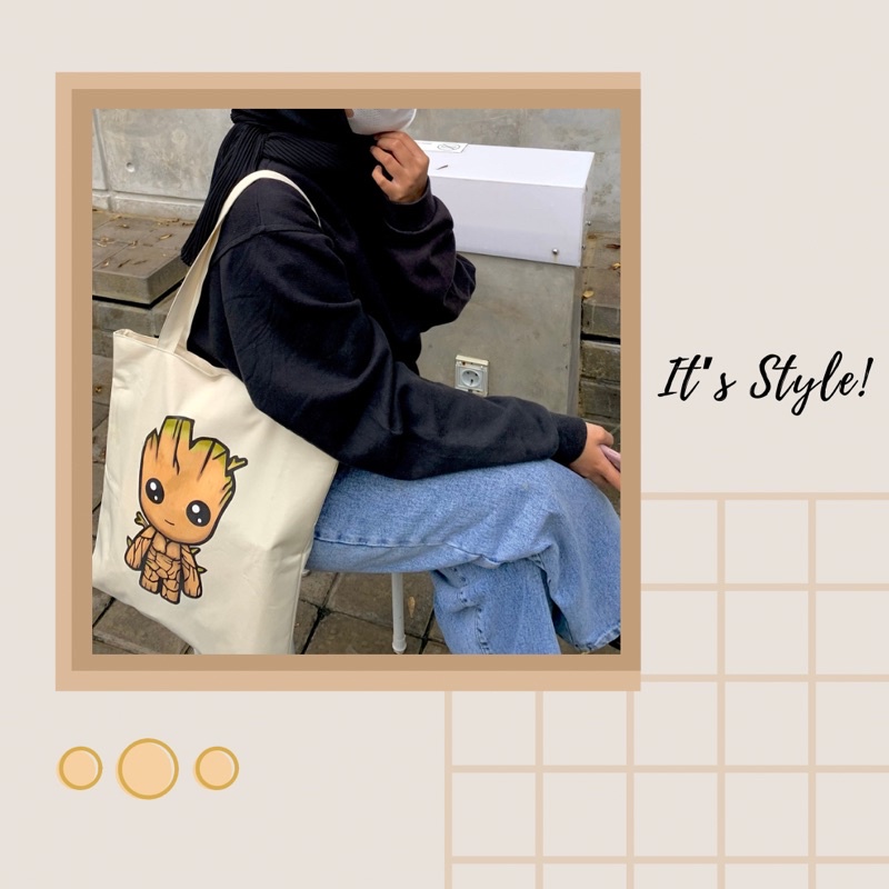 TOTEBAG AESTHETICS CANVAS TOTEBAG PREMIUM TOTEBAG CANVAS TOTEBAG CUSTOM