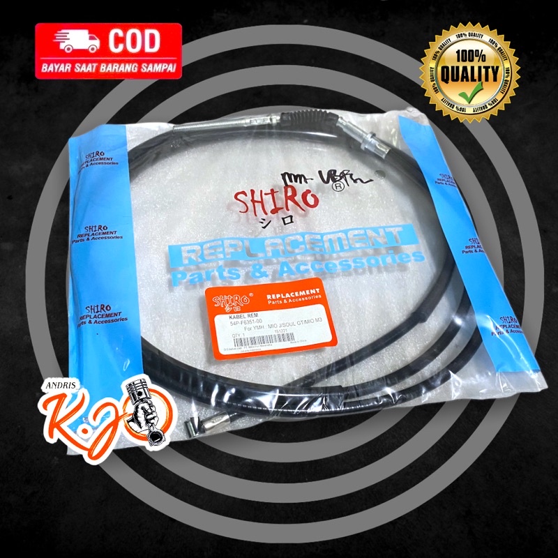 KABEL REM BELAKANG MIO J KABEL REM MIO M3 MIO SOUL GT MIO GT XEON GT FINO F1