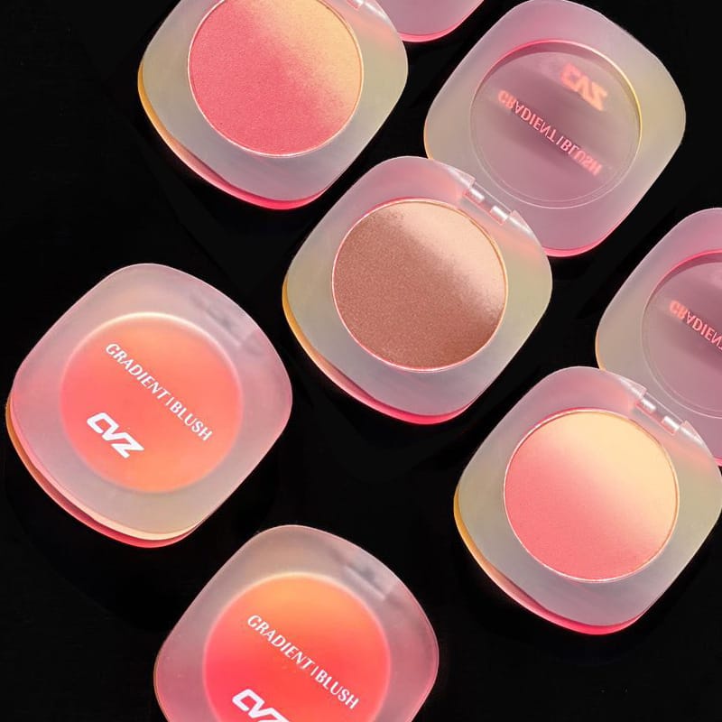 HARGA MURAH!!! REKOMENDASI Gradient Blush On CVZ dengan warna yang cantik/membuat pipi menjadi bersinar