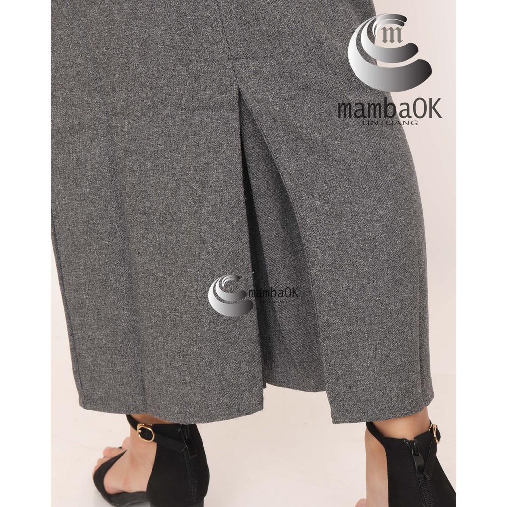 ROK KERJA WANITA JUMBO /ROK SPAN WANITA  FORMAL/ROK SPAN KERJA KANTORBIG SIZE 2L ,3L,4L,5L