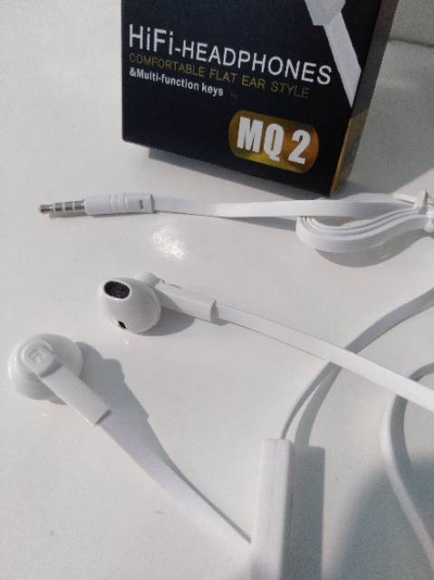 Headset MQ2 Mega Bass For Android And iOs iPhone / Earphone/Headset MQ2