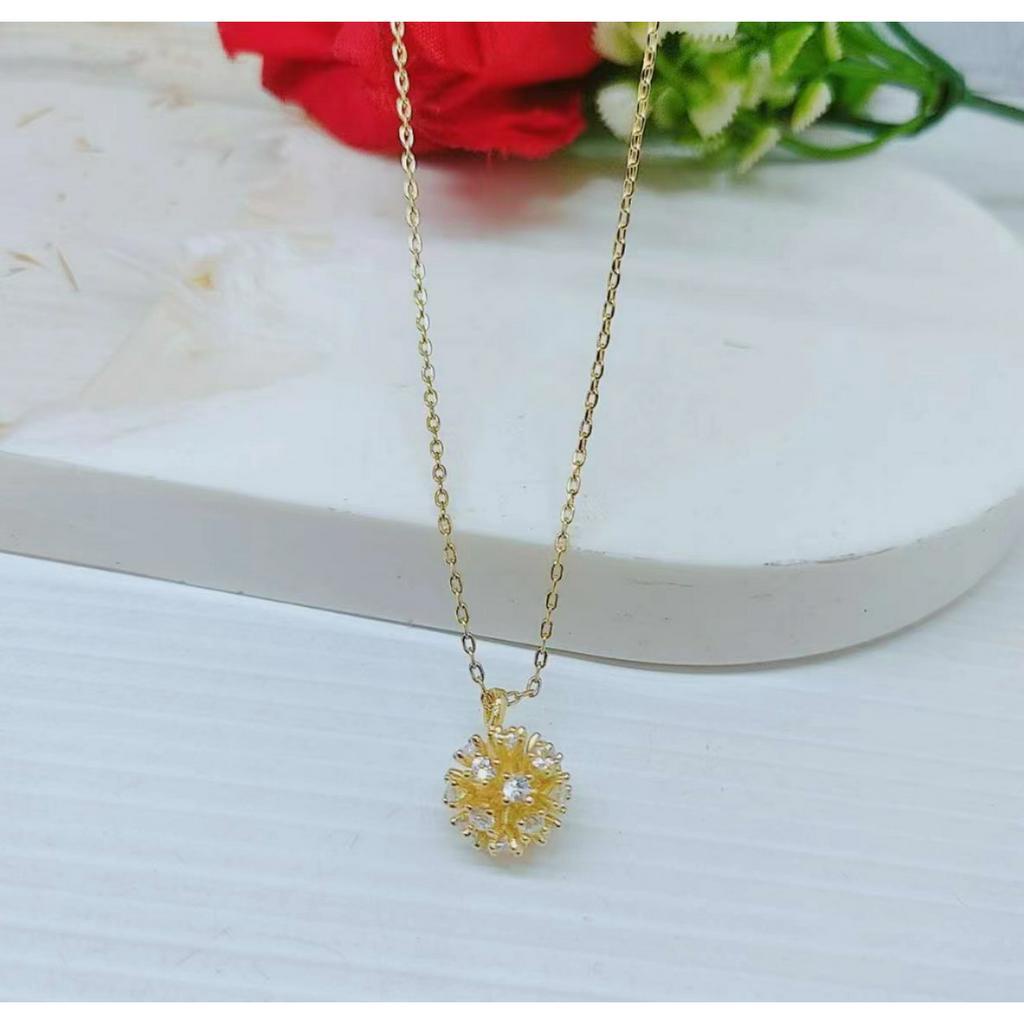 Kalung Permata Cantik Perhiasan Fashion Y010 Y011