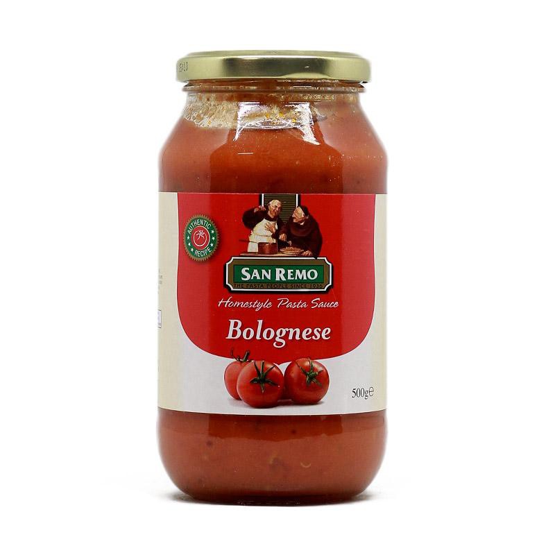

SAN REMO Pasta Sauce Bolognese 500gr Saus Pasta